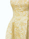 Yellow 1950s Sleeveless Midi Dress 5