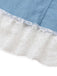 Abito a Corsetto con Spalline Sottili in Denim con Bordo in Pizzo Blu Anni '80 6