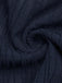Navy Blue 1950s Vintage Ruffle Two Piece Set 6