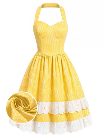 [Pre-Sale] Hhbb 1950s Vintage Polka Dot Dress 2