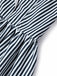 [Pre-Sale] Blue 1940s Striped V-Neck Dress 6
