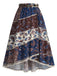 [Prevendita] Gonna Midi Boho Paisley con Pizzo Orlo Irregolare Anni '70 2