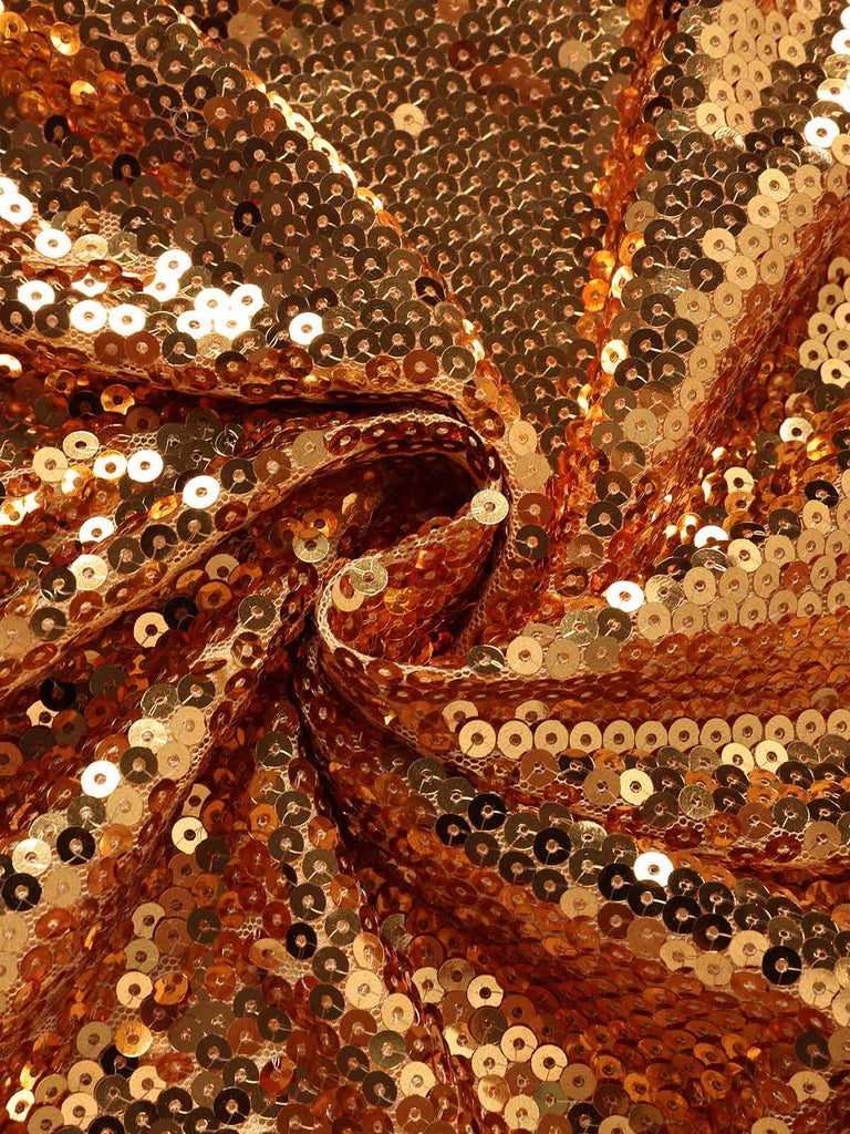 [Prevendita] Abito Oro Anni '20 con Scollo Morbido Frange e Paillettes 7