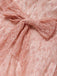 [Prevendita] Abito Corsetto Spalline Sottili Scollo a Cuore in Pizzo Rosa Anni '40 6
