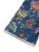 Tuta Corta Blu Anni '70 Boho Floreale Scollo Quadrato con Bottoni‑front 5