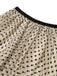 [Prevendita] Set 2 Pezzi Body a Costine Maniche a Sbuffo & Gonna in Tulle a Pois Anni '50 14