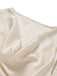 [Prevendita] 3 Pezzi Set Collo a Cascata in Raso con Pizzo e Gonna Champagne Anni '20 9