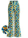 [Prevendita] Pantaloni Multicolore Anni '70 Hippie Astratti Leggermente Svasati 2