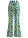 [Prevendita] Pantaloni Multicolore Anni '70 Hippie Astratti Leggermente Svasati 5