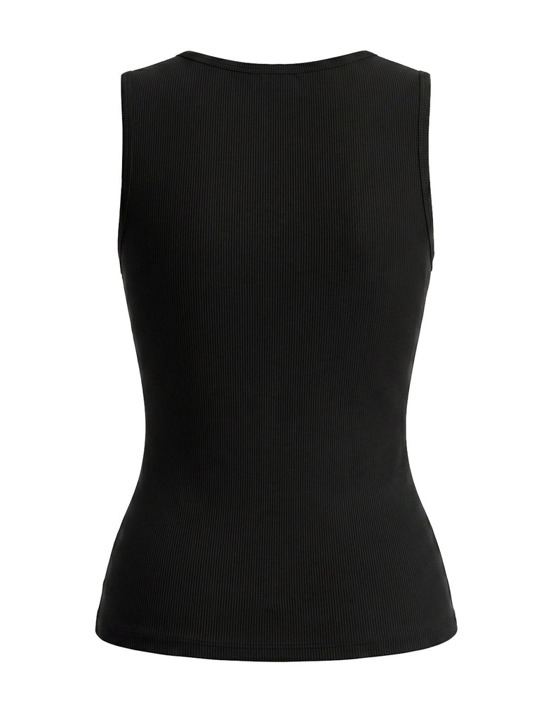 [Prevendita] 2PCS Completo Gonna Nero e Avorio Anni '50 con Maglia Lavorata e Volant Testurizzato 6