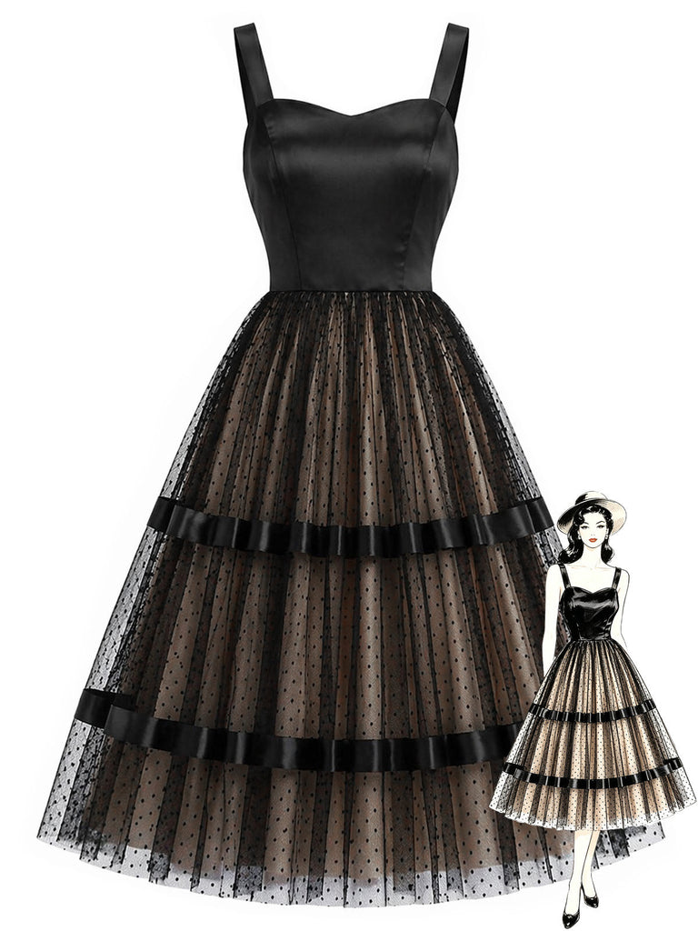 [Pre-Sale] Abb 1950s Vintage Polka Dot Dress 1