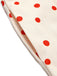 [Prevendita] Abito Rosso Crema Anni '50 Fiocco Schiena Scoperta a Pois 7