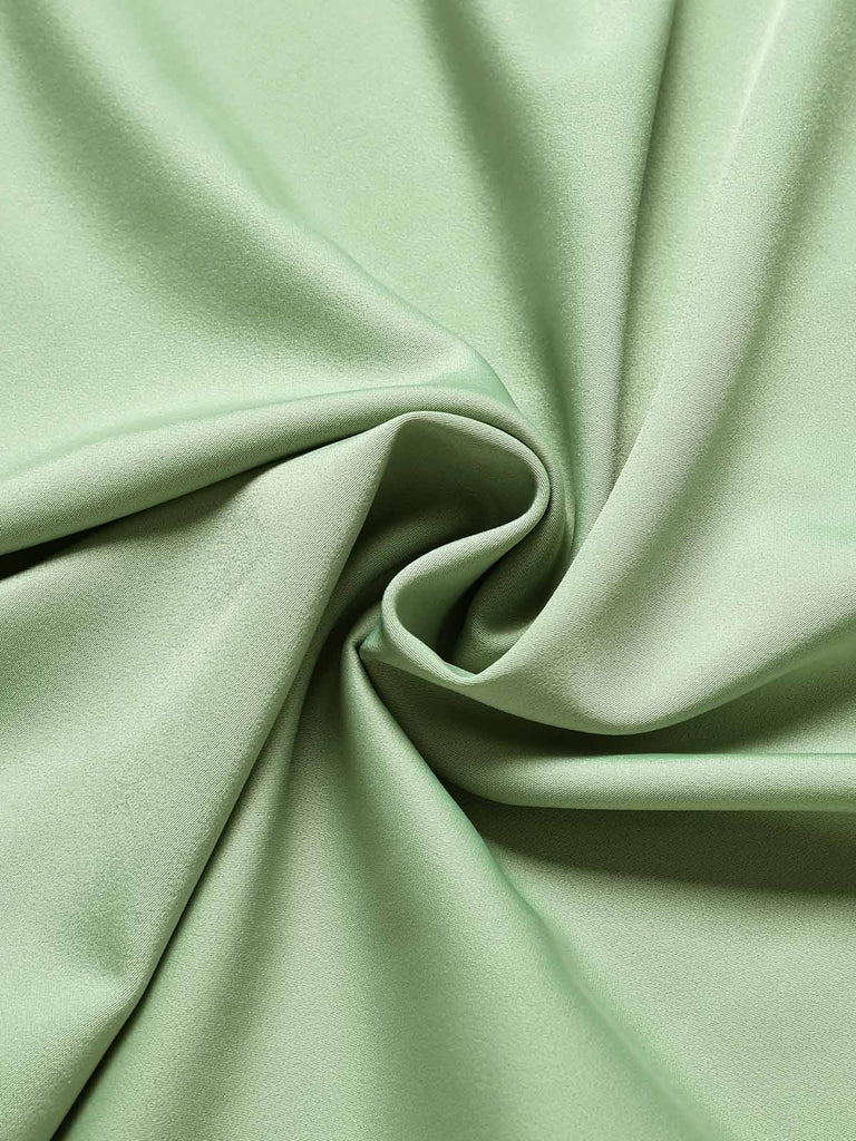 [Prevendita] Abito a Tubino Girocollo Tinta Unita con Fiocco Verde Anni '60 6