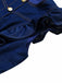 [Prevendita] Pagliaccetto Girocollo in Denim con Maniche a Volant e Cintura Blu Scuro Anni '70 8