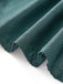 2 Pezzi Abito Scollo Quadrato in Velluto Jacquard con Grembiule Verde Anni '50 8