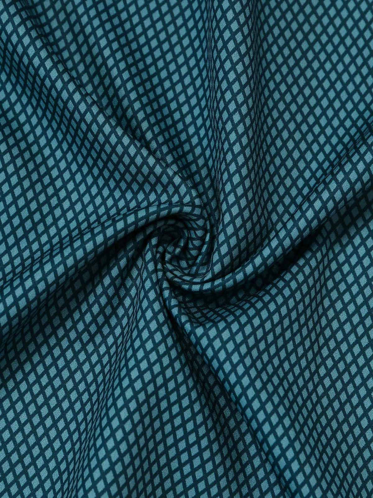 3PCS Abito in Velluto Verde Petrolio con Scollo Quadrato e Grembiule Floreale e Top in Pizzo Anni '50 7