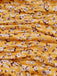 Abito Halter Vita Arricciata a Piccoli Fiori Giallo Anni '50 6