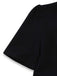 2PCS Abito Nero Anni '50 Colletto Alto e Floreale Grembiule 5