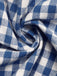 Blue 1950s Vintage Plaid Spaghetti Strap Dress 9