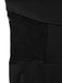 Tuta Lunga Nero Anni '50 in Pizzo Waist con Cut-out a Gamba Larga 5
