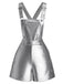 [Prevendita] 2PCS Pantaloni Argento Anni '80 Metallizzato Star Overall e Tube Top 5