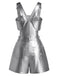 [Prevendita] 2PCS Pantaloni Argento Anni '80 Metallizzato Star Overall e Tube Top 4