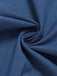 [Prevendita] Tuta Lunga Blu Scuro Anni '70 Revers con Bottoni Frontali con Cintura in Denim 5