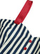 [Prevendita] Pagliaccetto Blu e Rosso a Righe Colorblock Anni '50 5