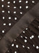 [Prevendita] Abito a Ruota Marrone Anni '50 a Pois Colletto con Revers Cap Sleeve 6