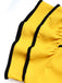 [Prevendita] Abito Giallo e Nero Anni '50 a Pois con Volant Patchwork 7