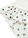 [Prevendita] Abito Crema Anni '60 a Pois con Volant Monospalla Asymmetrical 5