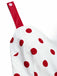 [Prevendita] Abito Red Bianco Anni '50 a Pois con Detachable in Rete Cape 5