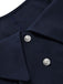 [Prevendita] 2PCS Gonna Deep Blue Anni '50 Fitted con Revers Blouse e Vertical a Righe 8