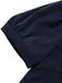[Prevendita] 2PCS Gonna Deep Blue Anni '50 Fitted con Revers Blouse e Vertical a Righe 10