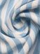 Pagliaccetto Halter Schiena Scoperta a Righe Verticali con Bordo a Contrasto Blu Anni '50 6