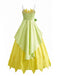 Abito Verde Anni '30 Fairy Gradient Leaf Layered Principessa Costume 3