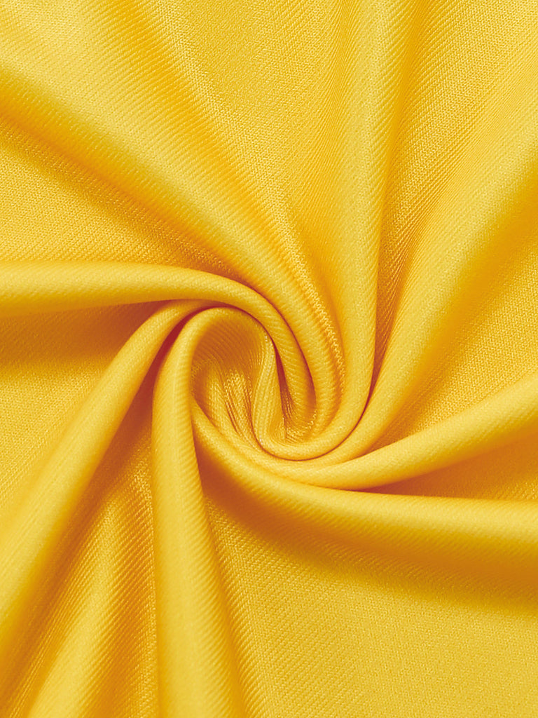 Abito Giallo Anni '70 French Fries con Tasca Clown Cosplay 6