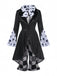 Halloween Nero Anni '60 6PCS Nero Gotico Halloween Hatter Costume Set 3