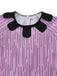 Set Costume Cosplay Viola Sally Skellington a Righe Anni '40 7