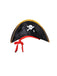 Abito Rosso e Nero Anni '40 Pirata Costume con Allacciatura Orlo Asimmetrico 4