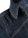 Giacca Deep Blu Anni '50 Revers in Denim Corto Jacket 2