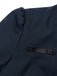 Giacca Blu Navy Anni '50 Colletto Alto con Bottoni Frontali Jacket 5