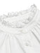 [Prevendita] Camicetta Bianco Anni '50 Tinta Unita in Pizzo Patchwork Puff 5