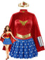 Costume Cosplay Completo Wonder Woman Multicolore Anni '50