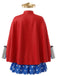 Costume Cosplay Completo Wonder Woman Multicolore Anni '50 3