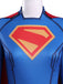 Mantella Rosso Anni '60 Supergirl Cosplay Costume Set With 4