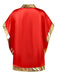 Mantella Rosso Anni '80 Star Supereroe Costume Body e Cape 5