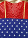 Mantella Rosso Anni '80 Star Supereroe Costume Body e Cape 6