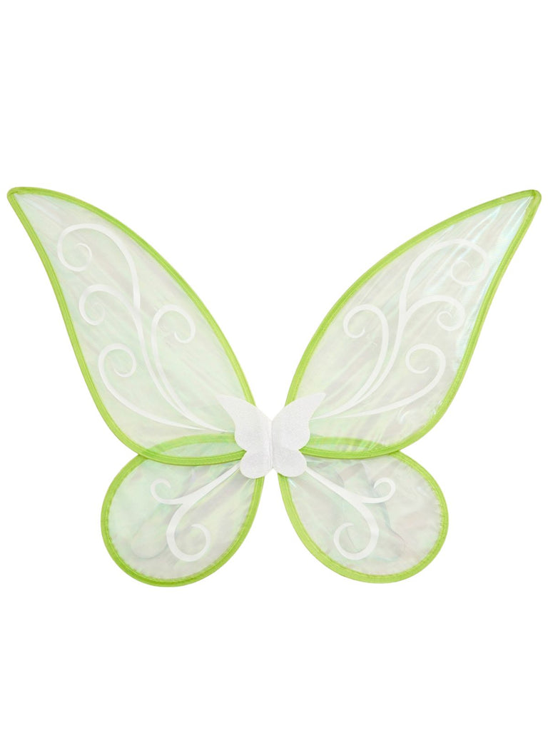 3PCS 2PCS Verde Anni '50 Fairy Princess Costume Set con Wings 7