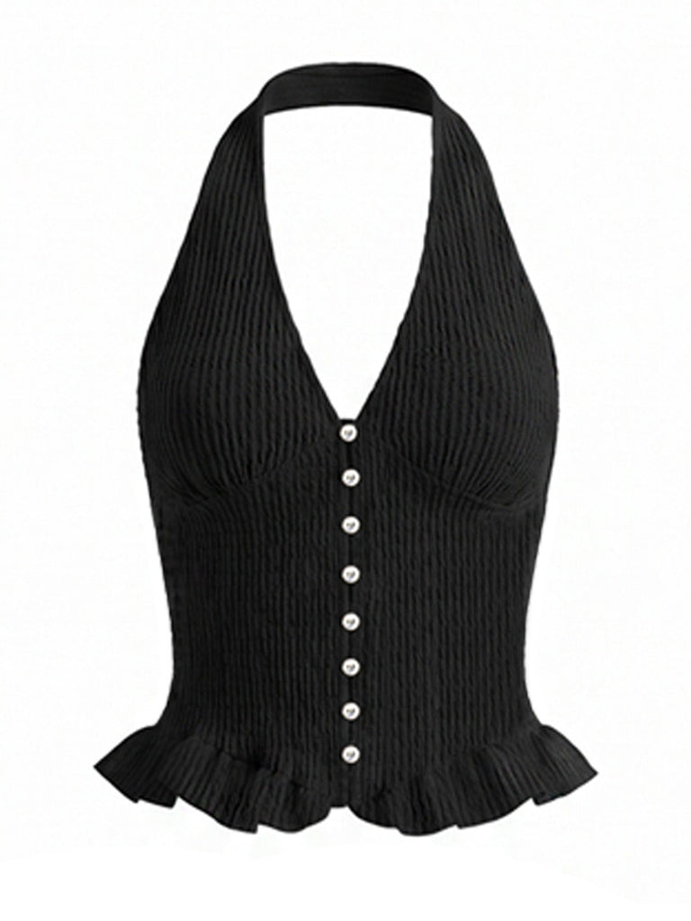 [Prevendita] 2PCS Gonna Nero Anni '60 in Maglia con Scollo all'Americana Top e Mermaid Set 4